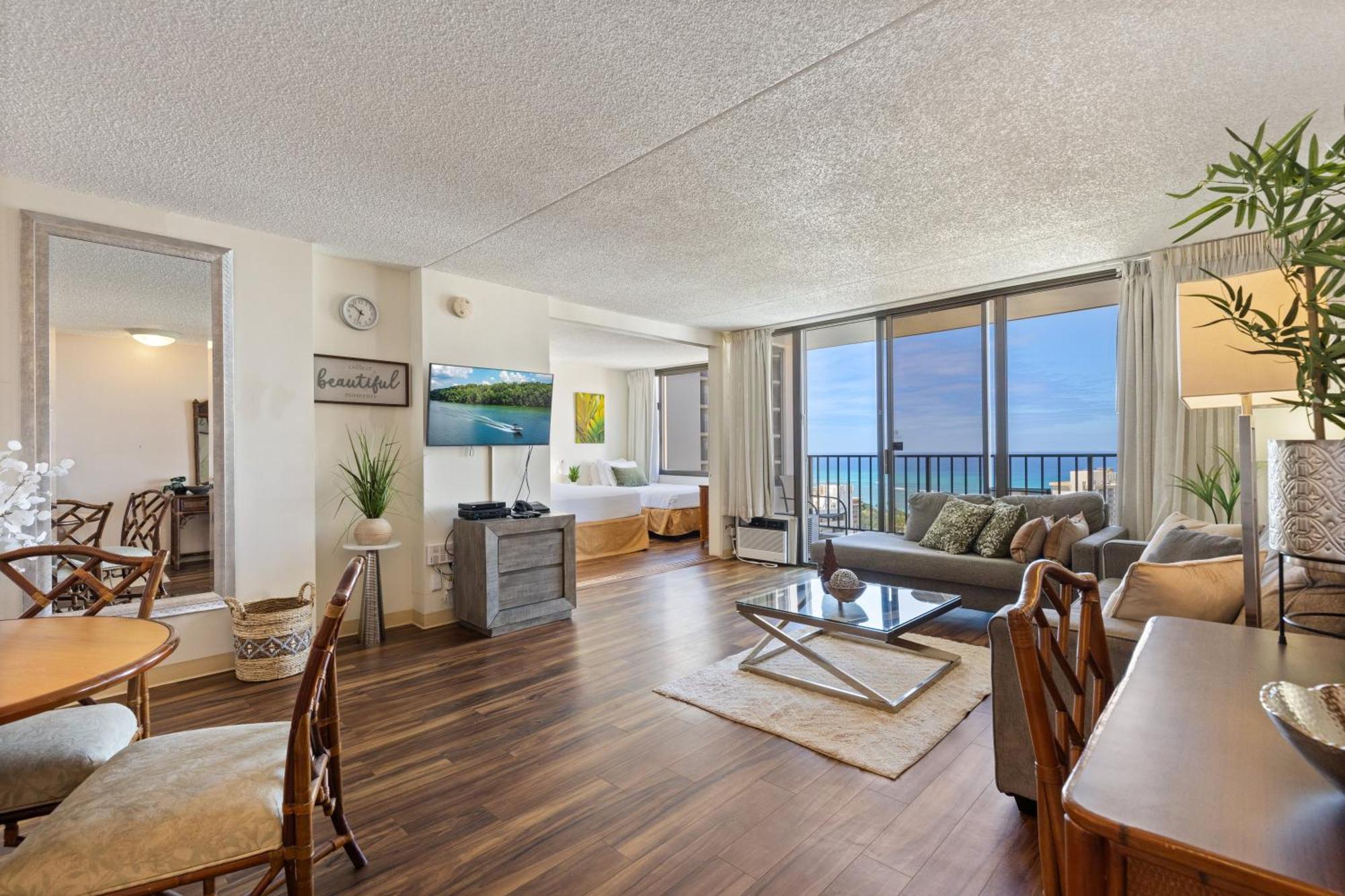 Beautifully Renovated 32Nd Floor Deluxe Ocean View Waikiki Condo Condo Honolulu Exterior photo